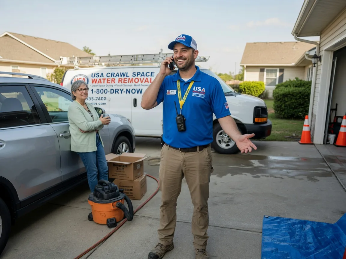 Crawl Space Water Removal Dunlap, IA FAQs
